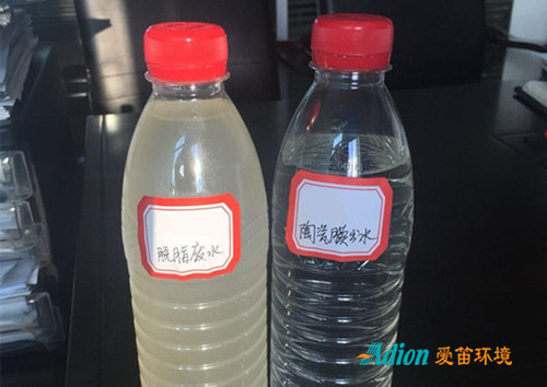 三菱電梯脫脂漂洗廢水項目已見成效