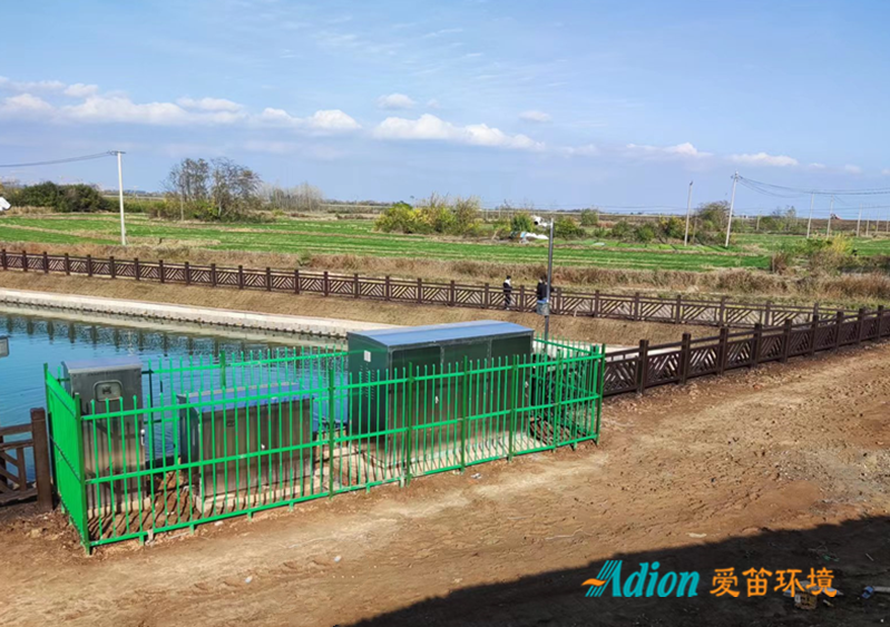 愛笛為安徽一河道項目提供河道富氧控藻一體化設(shè)備